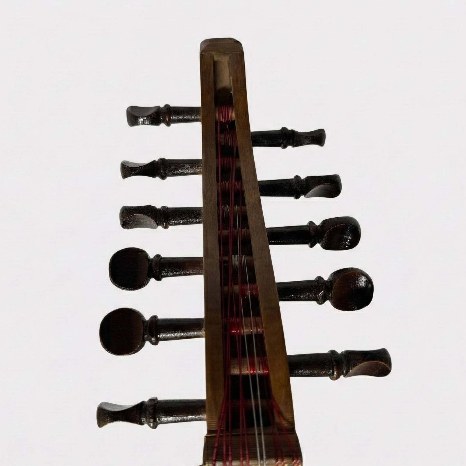 Front view of Anwar Kebbe 2001 Oud pegbox