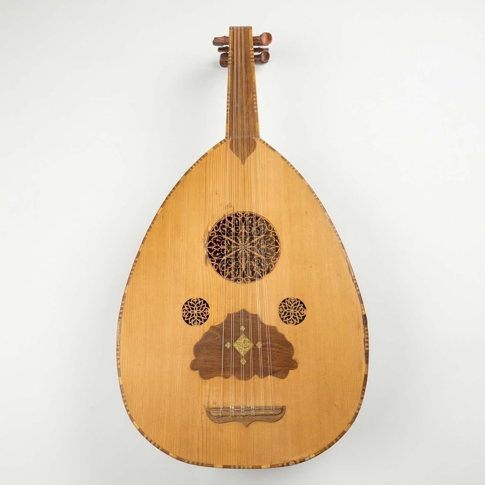 Front view of Jamil Yorgaki Antoun 1940 Oud