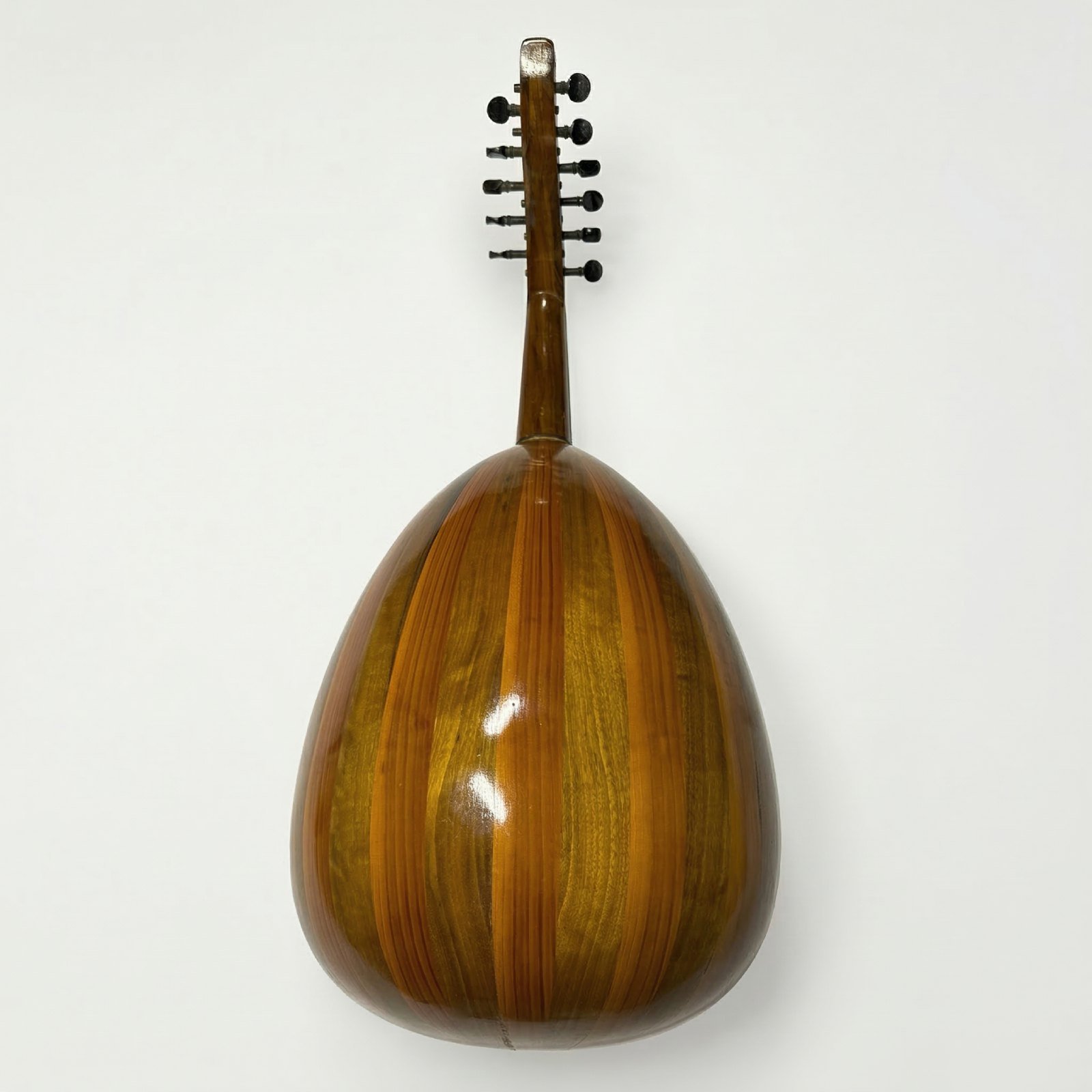 Back view of Mahmoud Safi 1969 Oud