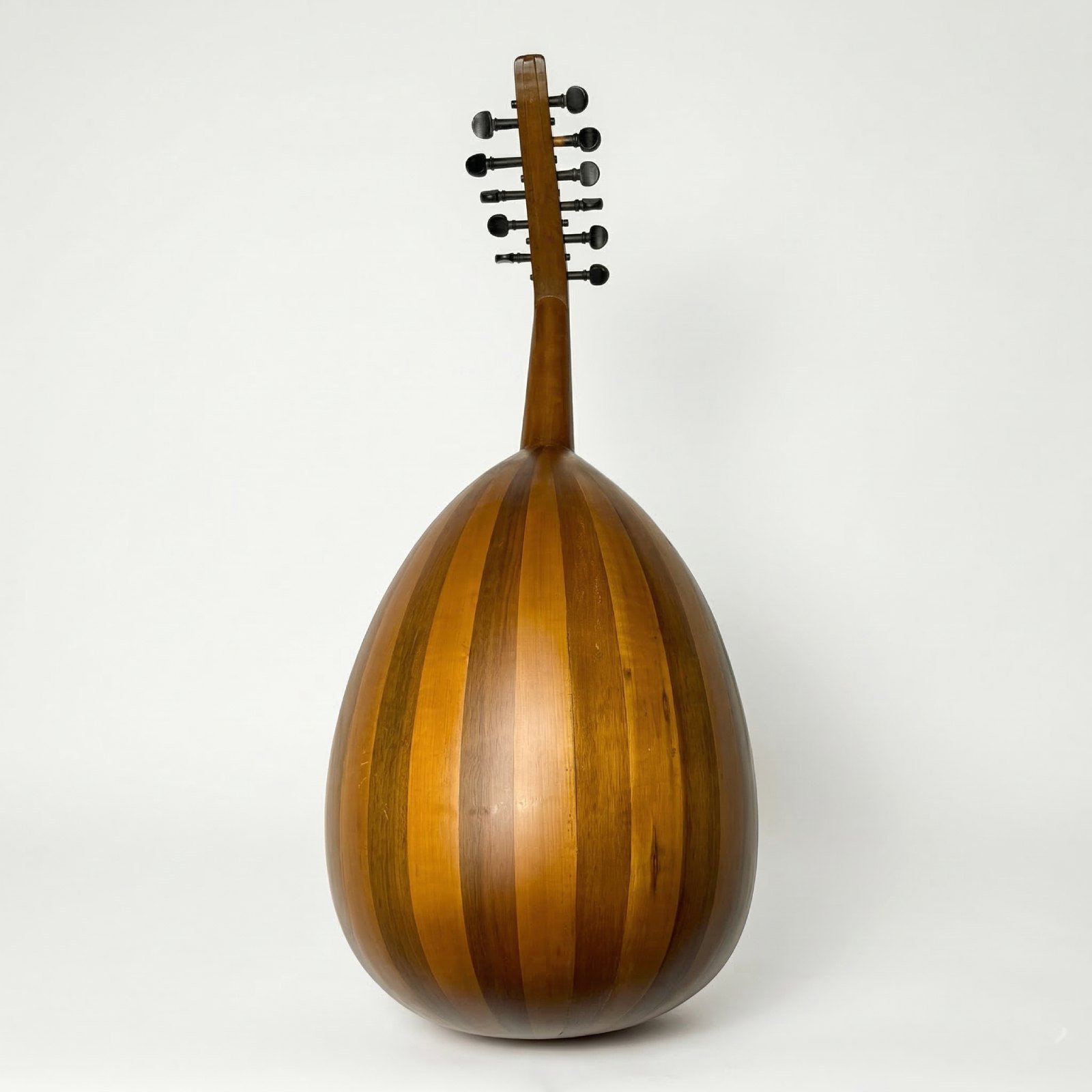 Back view of Mahmoud Safi 1972 Oud