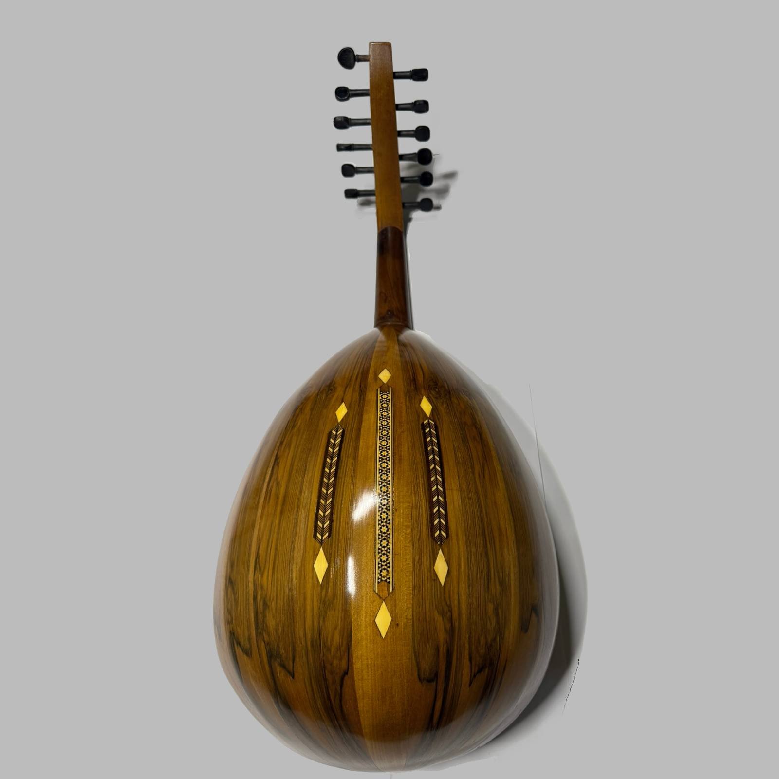 Back view of Georges Barsoum 1962 Oud